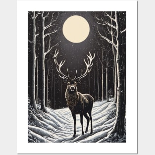 Majestic Stag Posters and Art